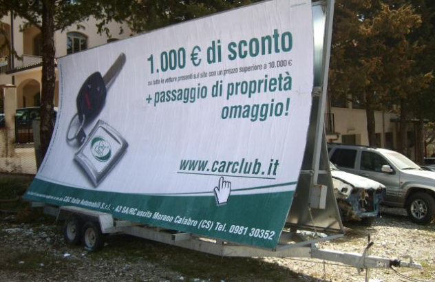 Altro alfer carrello vela 6x3 doppio asse 1999