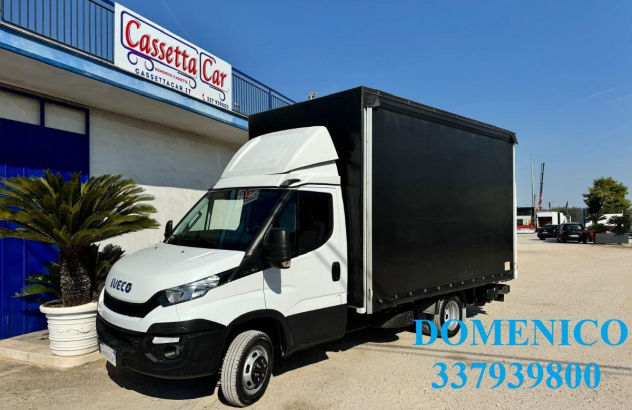 Iveco daily 35c14 con centina alla francese+pedana 2018