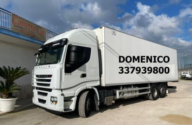 Iveco stralis 480 isotermico tacchigrafo con disco 2002