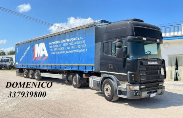 Scania 124 420 trattore con freno cambio manuale 2001