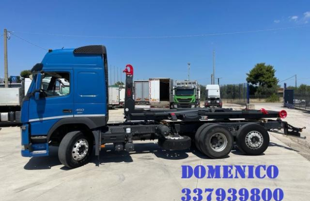 Volvo fm 11 450 euro 6 cabina globetrotter passo 4300 1ÃÂ° asse 8 ton.terzo asse intelligente scarrabile 2015