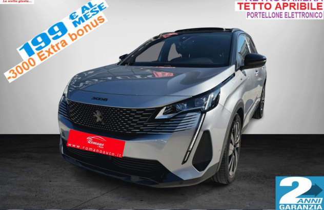 PEUGEOT 3008 BlueHDi 130 SeS EAT8 GT Diesel 2023