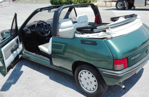 PEUGEOT 205 cat Cabriolet Roland Garros Benzina 1993