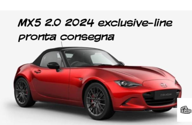 MAZDA MX-5 2.0L Skyactiv-G Exclusive-Line Benzina 2024