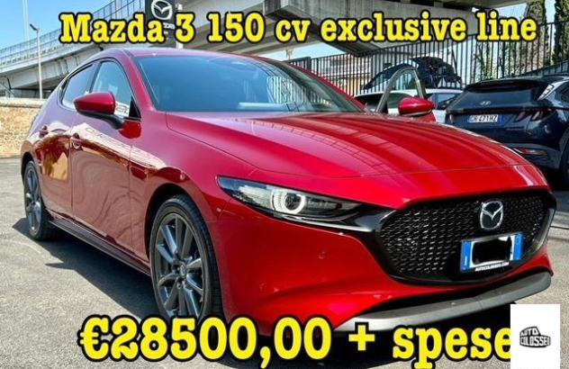 MAZDA Mazda3 2.0L eSkyactiv-G M-Hybrid Exclus. Elettrica-Benzina 2023