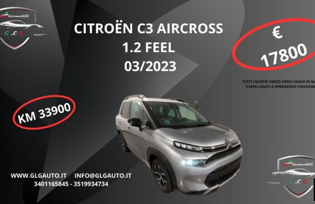 CITROEN C3 Aircross PureTech 110 SeS Shine Benzina 2023