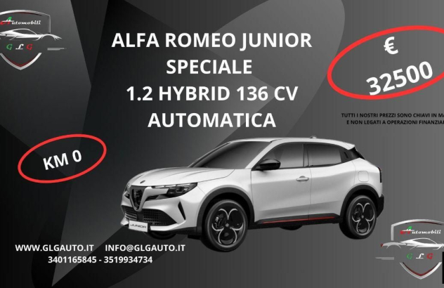 ALFA ROMEO JUNIOR SPECIALE 136 CV   2024