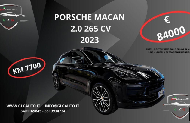 PORSCHE Macan 2.0 Benzina 2024