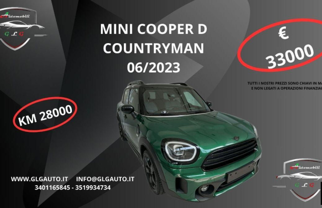 MINI Countryman Cooper D Countryman Automatica Diesel 2023