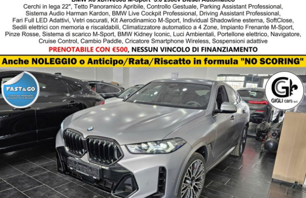 BMW X6  Elettrica-Diesel 2025