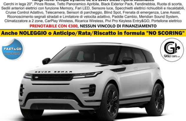 LAND ROVER Range Rover Evoque  Elettrica-Diesel 2024