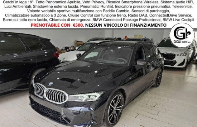 BMW Serie 3 Touring  Elettrica-Diesel 2023