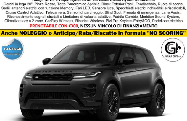 LAND ROVER Range Rover Evoque  Elettrica-Diesel 2024