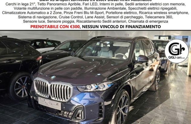 BMW X5  Elettrica-Diesel 2023