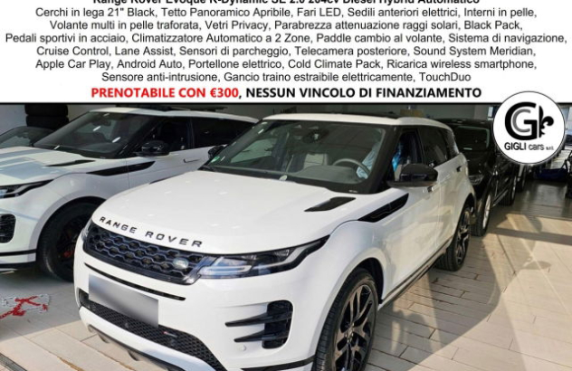 LAND ROVER Range Rover Evoque  Elettrica-Diesel 2023