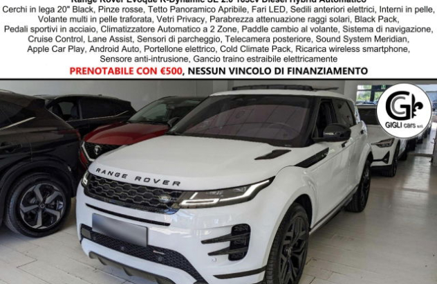 LAND ROVER Range Rover Evoque  Elettrica-Diesel 2023