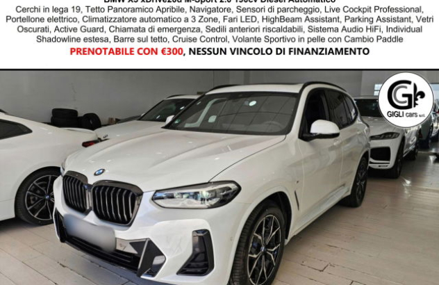 BMW X3  Elettrica-Diesel 2023