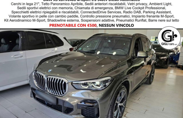 BMW X5  Elettrica-Diesel 2023