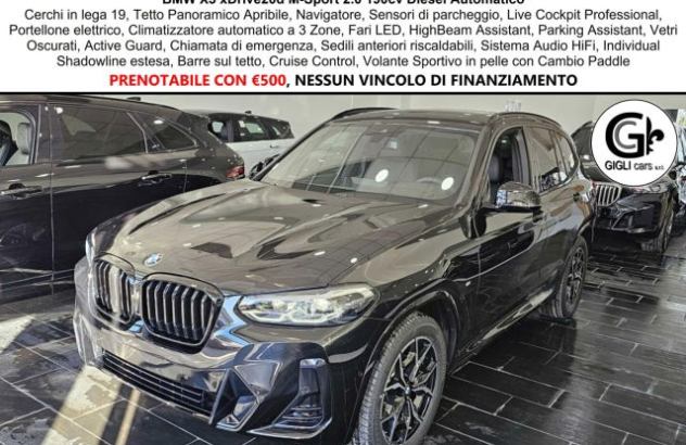 BMW X3  Elettrica-Diesel 2023